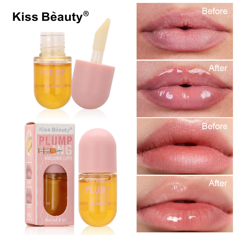 Kissbeauty Fade Lip Lines Enhance Lip Capsule Essence Oil Lip Care Essence Lip Balm Moisturizing Moi