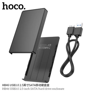 HOCO HB46 กล่องใส่ฮาร์ดดิสก์ 2.5" SATA รองรับ SSD / HDD สูงสุด 6TB | USB 3.0 | UASP + TRIM HDD Box