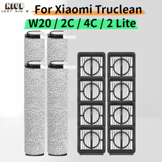Fit สําหรับ Xiaomi Truclean W20 / 2C / 4C / 2 Lite Wet-Dry Vacuum Roller Brushbar กรอง Hepa อะไหล่อุปกรณ์เสริมเปลี่ยน