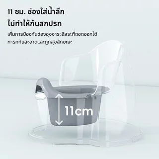 กระโถนเด็ก โถฉี่เด็ก ห้องน้ำเด็ก ฝึกขับถ่าย กันลื่น ถอดล้างง่าย PP ปลอดสาร กันกระเด็น