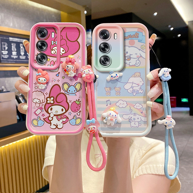 เคส oppo reno 12 5g เคสโทรศัพท์ตุ๊กตา 3D น่ารักสําหรับเคส oppo reno 12 5g