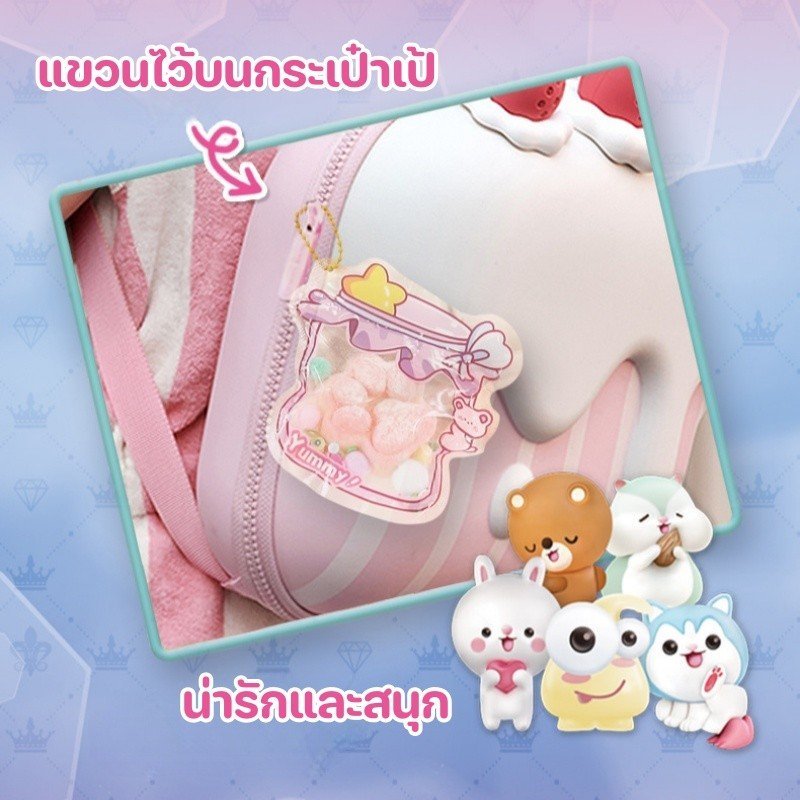 Squishy diy ของเล่นบีบ ซิลิโคน นุ่ม เหนียว คลายเครียด รูปที่ 7