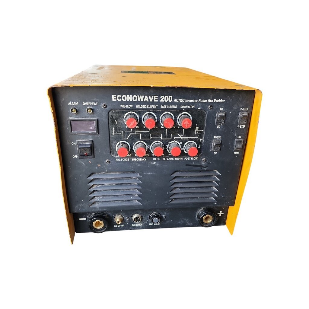 Hugong Econowave 200 TIG AC/DC เครื่องเชื่อม อะลูมิเนียม สเตนเลส และเหล็ก มือสอง