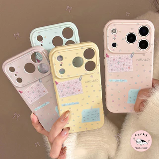 เหมาะสำหรับ Vivo Y03 Y18 Y28 Y29 Y02 Y04 Y19s Y15S Y16 Y17s Y17 Y20s G Y21 Y22 Y27 Y31pro Y91 เคสหัวใจฟองน้ำ ลายโบว์ดาว