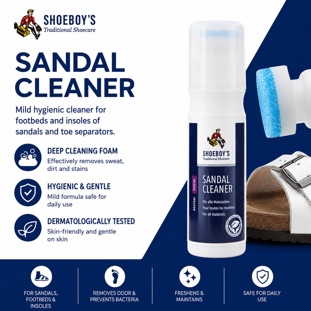 Shoeboys Sandal Cleaner 75ml I Sandal Care I Dermatology ทดสอบ