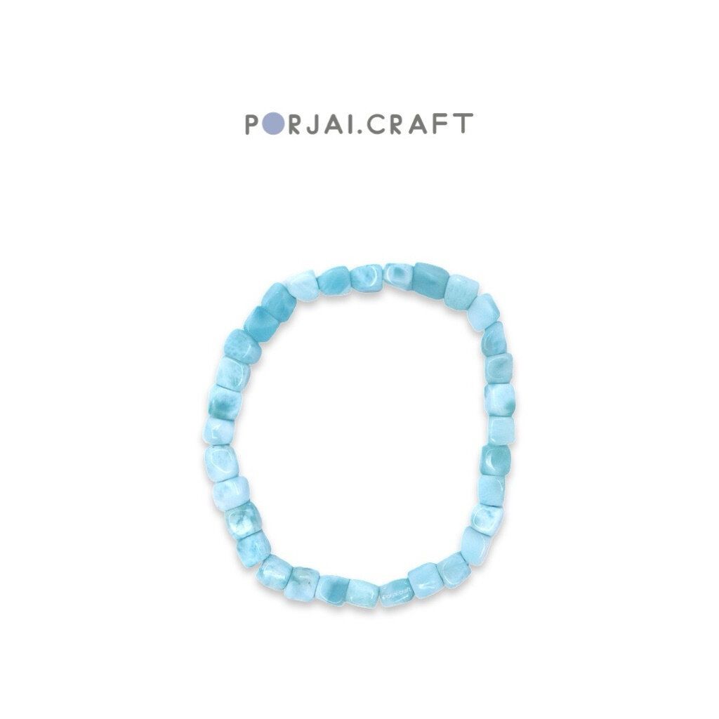 Larimar Freeform Bracelet กำไลลาริมาร์