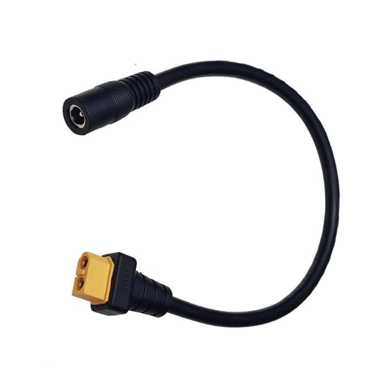 MT XT60 Female to DC5525 Female Adapter สายชาร์จสําหรับสถานีไฟฟ้าแบบพกพา