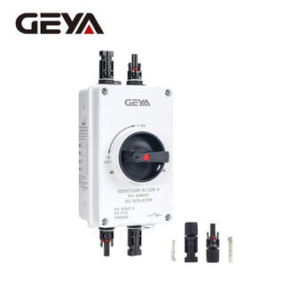 TAXNELE GDSC120R-EL32R-4 PV Disconnect Switch MC4x2 DC 1200V 32A พลังงานแสงอาทิตย์ Isolator Breaker