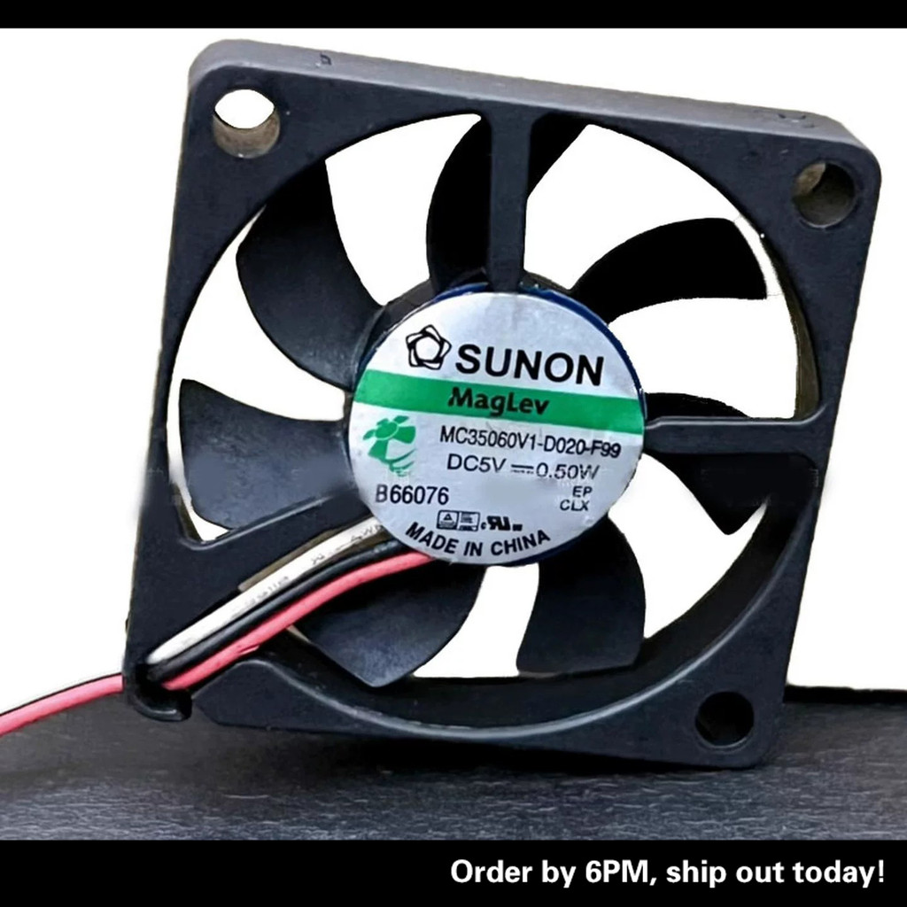 SUNON MC35060V1-D020-F99 5V 0.50 W 3506 3.5CM พัดลมเงียบบางเฉียบ