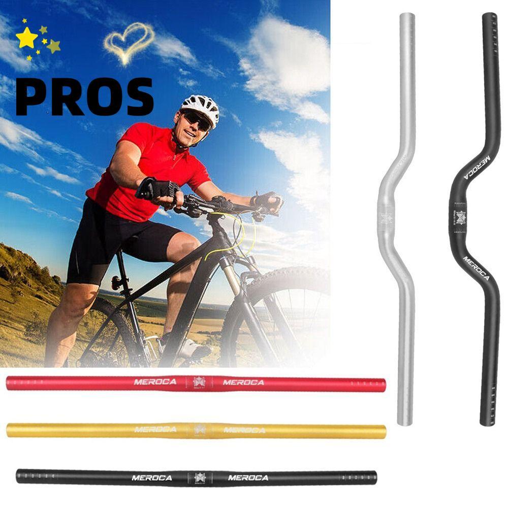PROS แฮนด์จักรยาน, MEROCA ตรง/เลื่อนจักรยาน Riser Handlebar, ทนทาน 25.4X540/580 มม.อลูมิเนียมอุปกรณ์เสริมสําหรับจักรยานเสือภูเขา