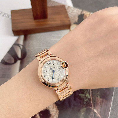 Cartier Cartier Ladies Watch 18K Rose Gold WE902025
