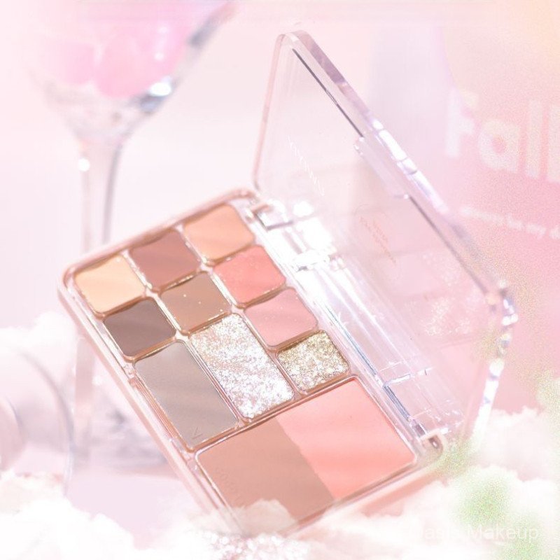 อายแชโดว์ 12 สี หลากสี แมท กระพริบ เดลี่ ไม่ใช่-บิน ผง รูปที่ 5