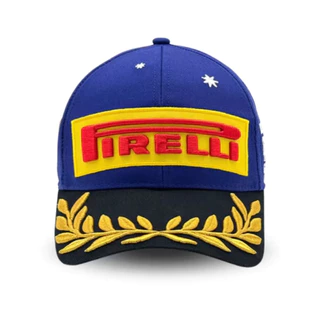 หมวกเบสบอล, Pirelli -F1 Melbourne Sun Protection, Unisex Outdoor Australia 2026 GP Special Podium Cap, ประณีตหลายสีปัก