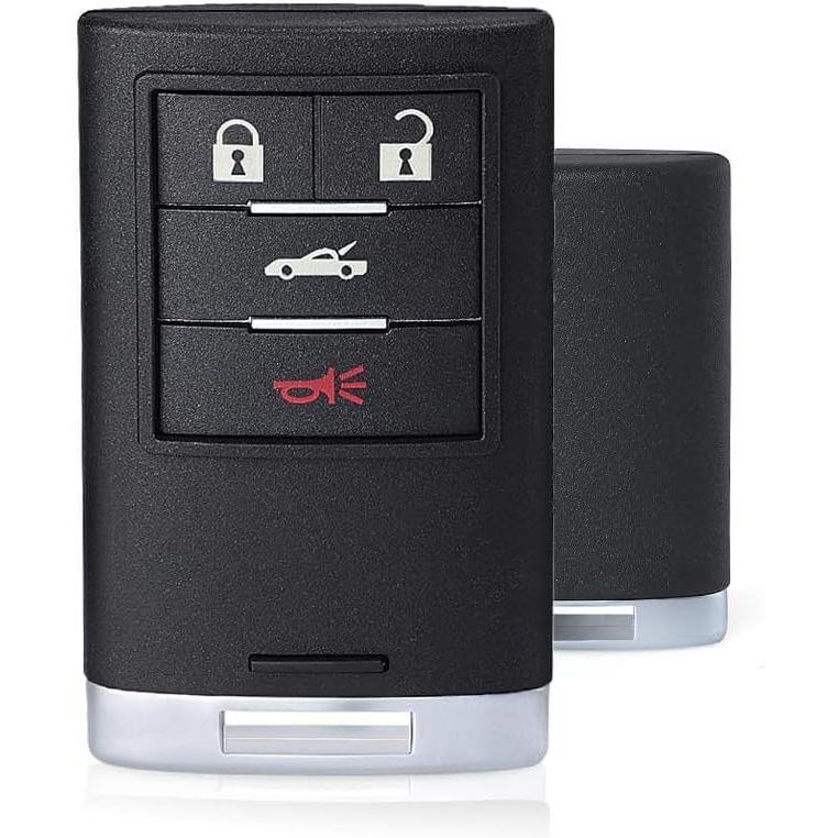 Keyecu สมาร์ทคีย์ Fob เปลี่ยน 4 ปุ่มสําหรับ Chevrolet Corvette 2008-2013,FCC ID M3N5WY7777A,P/N:2592