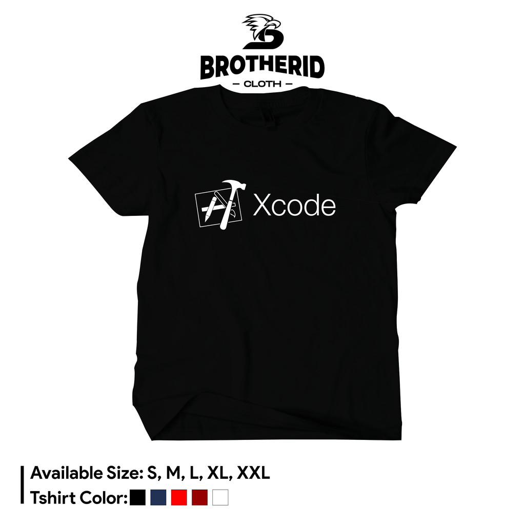 ATLASTREET เสื้อยืด Xcode Apple Makos Ios Developer เสื้อ IT App Distro Programmer 30s