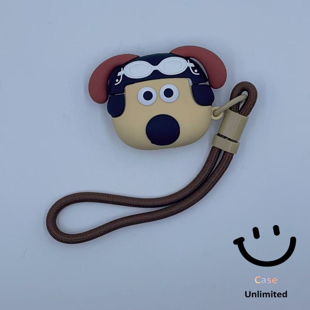 สําหรับ GOOJODOQ J201 J206 J228 J229 เคส Case หูฟัง & Lanyard Creative Watchdog รูปแบบ