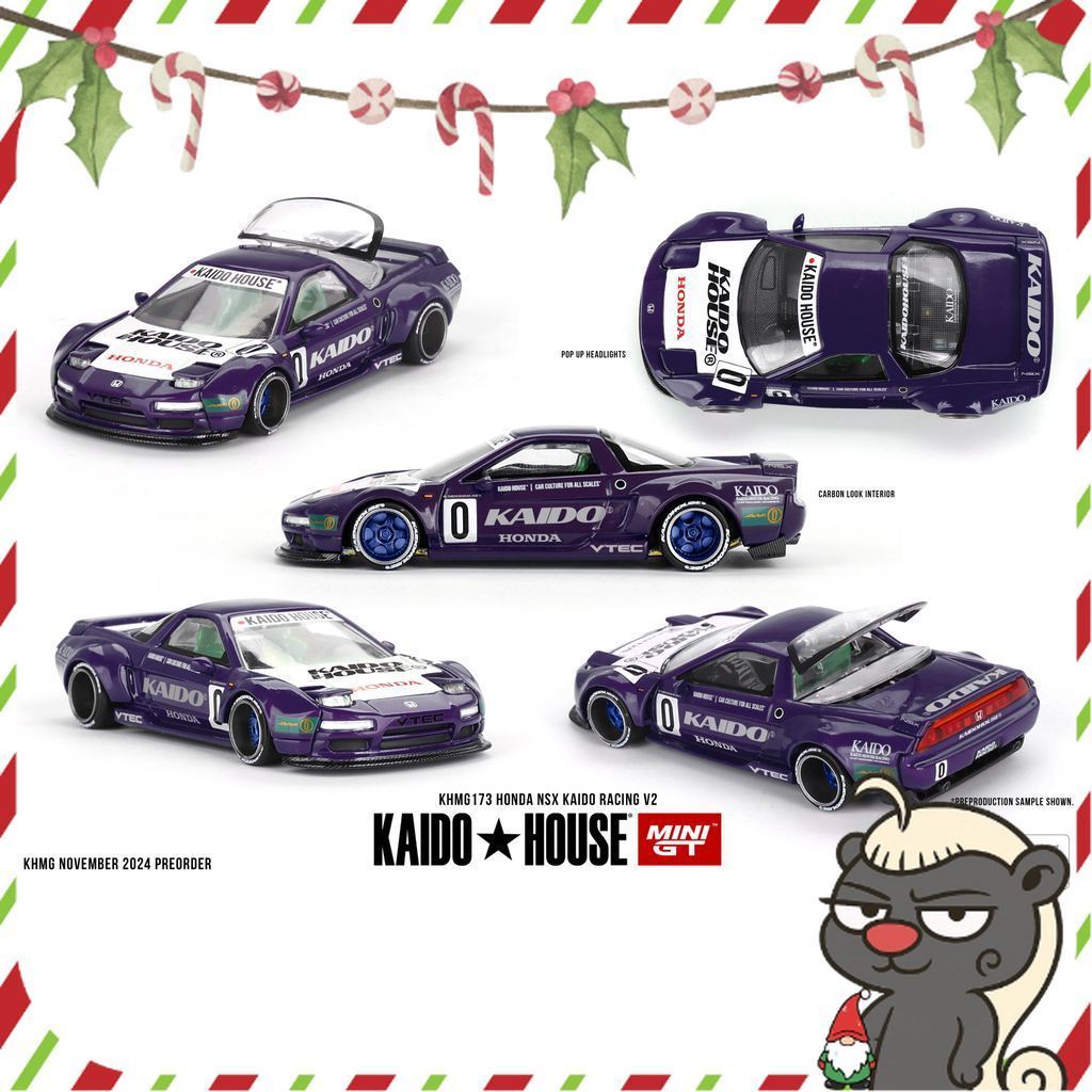 KAIDO HOUSE 1:64 Honda NSX Kaido Racing V2 รถรุ่น KHMG173