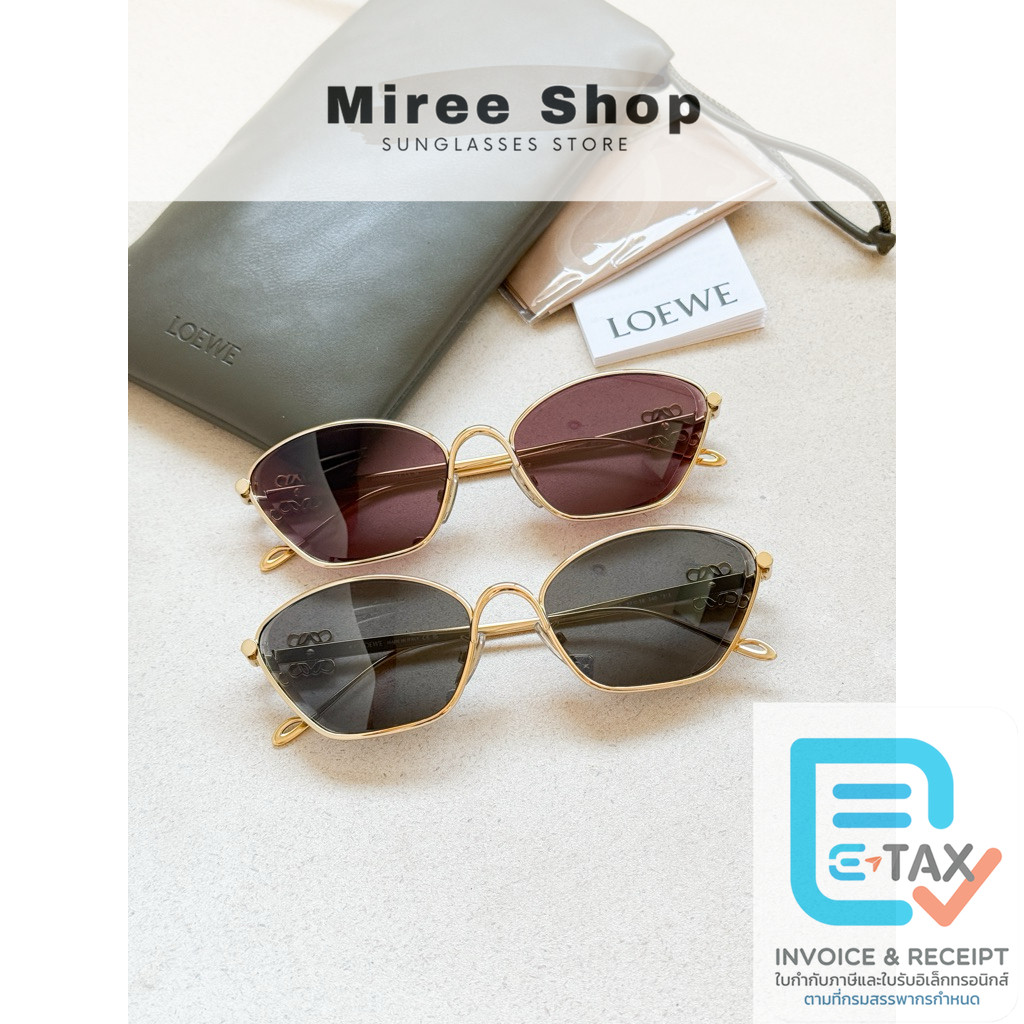 Loewe Anagram Sunglasses ร้านแอมของแท้เท่านั้นค่า LW40115U