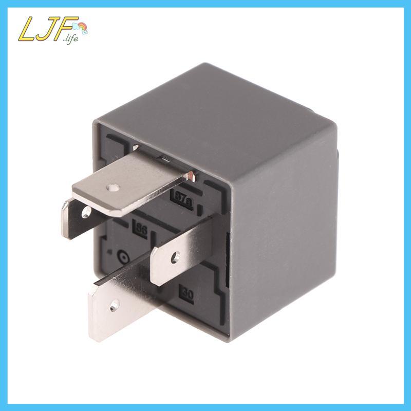LJF 1 ชิ้น 4 ขา 12 โวลต์สําหรับ Matsukawa 2705 รีเลย์รถยนต์ 897H-1AH-D-R1 U02 สําหรับ Buick รีเลย์ 1