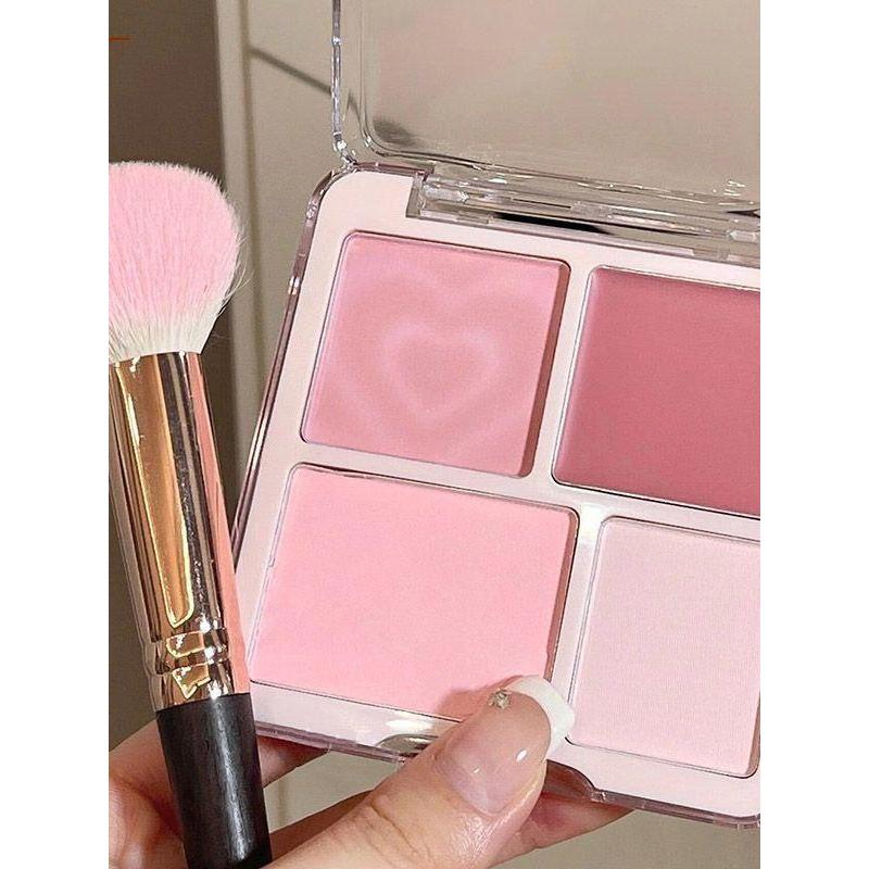 คอนทัวร์ คอนทัวร์หน้า MGL สไตล์เกาหลีบรรยากาศ Pinch Four-Color Blush High Disc Matte Shrink Expansio