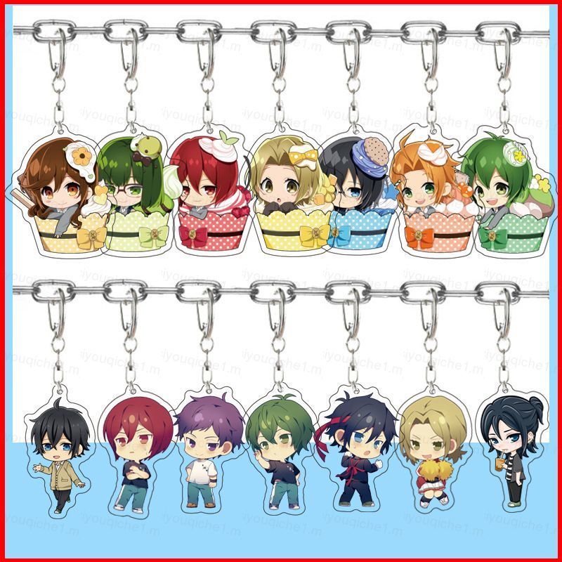 SY2 Horimiya การ์ตูนอะนิเมะอะคริลิคผู้ถือพวงกุญแจกระเป๋าจี้ YS2