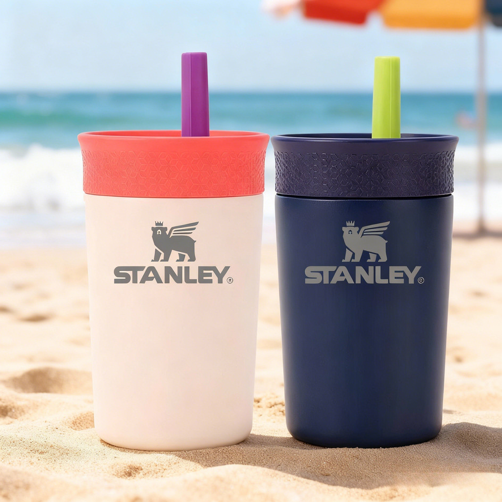 Mini STANLEY สําหรับเด็ก 356ml! เคล็ดลับที่สดใส กันรั่ว และอีซี่ The Perfect "Big Kid"