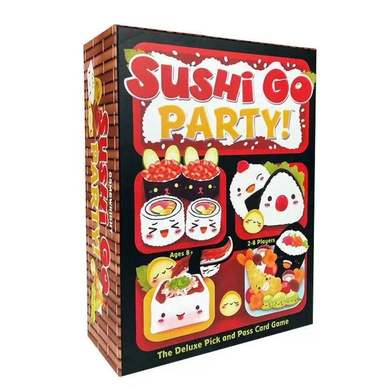 เกมกระดานปาร์ตี้ Sushi Go พร้อมปาร์ตี้เพื่อน 8 ปี เกม Sushi Go ฉบับขยาย