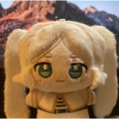 ตุ๊กตาน่ารักจากอนิเมะ SouSou No Frieren คำอธิษฐานในวันที่จากลา ตัวละคร Himmel Stark Fern ตุ๊กตาผ้าฝ้าย 10 ซม. ของขวัญวันเกิด สินค้าแอนิเมชัน เมอร์ชันไดซ์