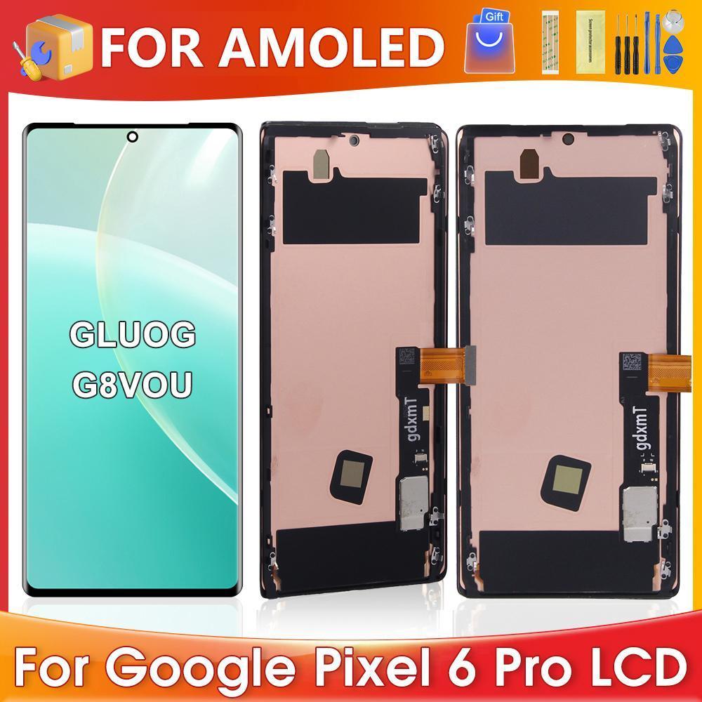 6.7 สําหรับ Google Pixel 6 Pro สําหรับ AMOLED Google Pixel 6 Pro GLUOG G8VOU จอแสดงผล LCD Touch Scre