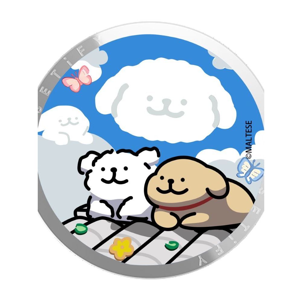 ที่วางโทรศัพท์แม่เหล็ก magsafe ขาตั้ง 条狗小CASE强线磁Magsafe手机支架气质杯 折叠环卡包