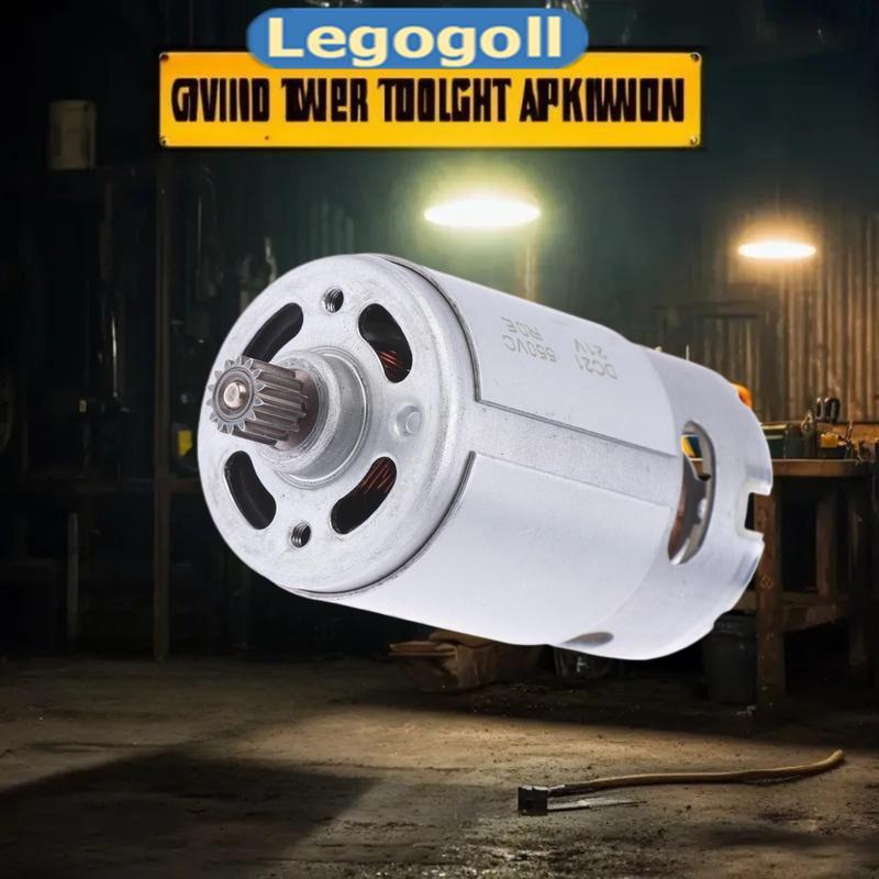 Legogoll 21V 14 ฟันเกียร์ Micro DC มอเตอร์ RS 550 28000RPM เลื่อยไฟฟ้ามอเตอร์สําหรับมินิเลื่อยยนต์แบ