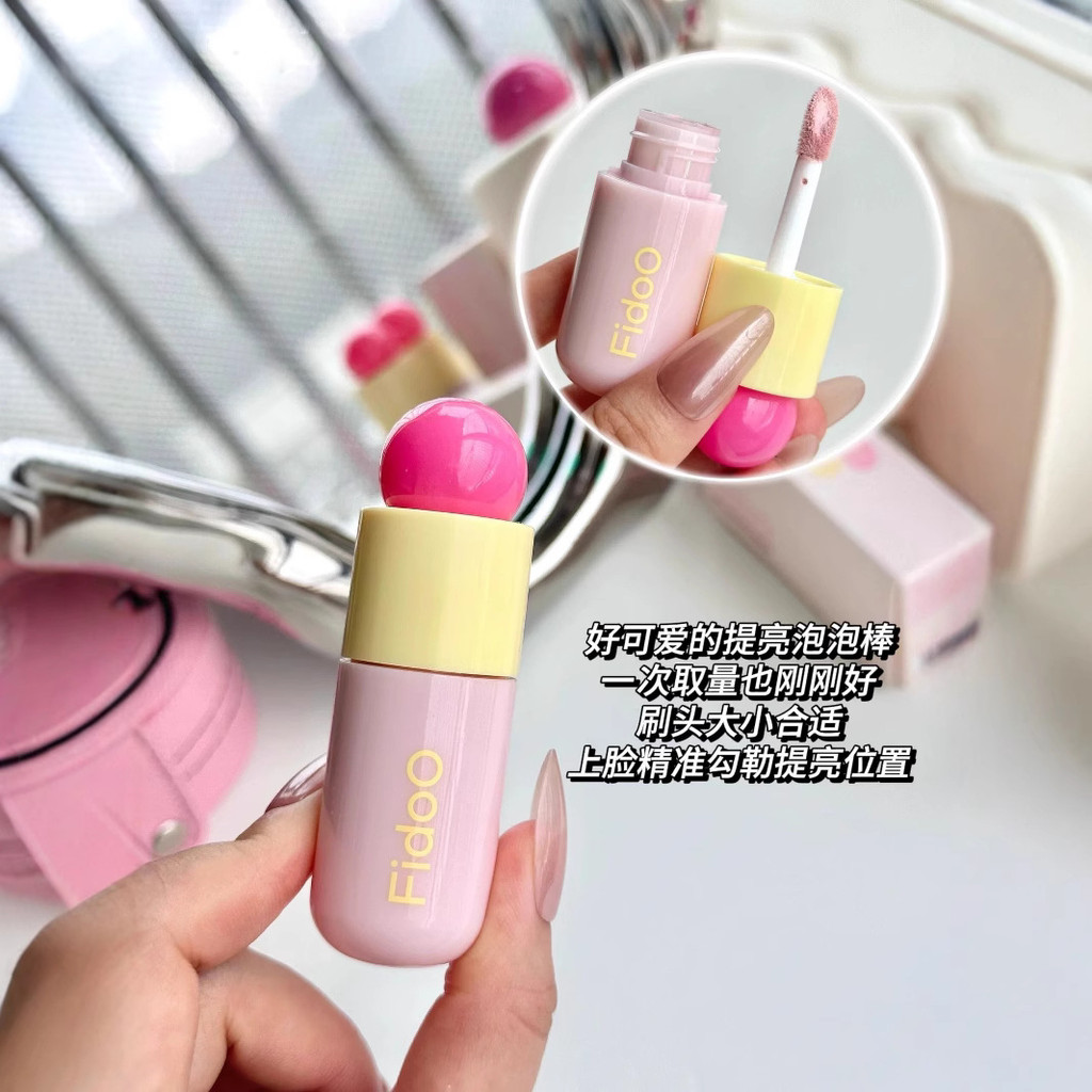 Fidoo fidoo fidoo Bubble Brightening คอนซีลเลอร์ครีมปากกา Contouring Spots Dark Circles Tear Groove 