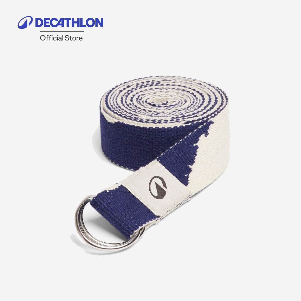 Decathlon Yoga Strap 3 M สายฝึกโยคะ 3 เมตร - Blue