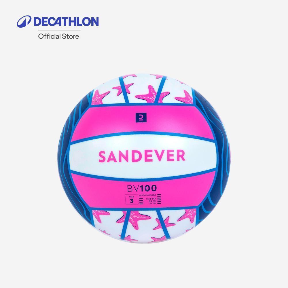 Decathlon Beach Ball BV100 Fun Size 3 วอลเลย์บอลชายหาด รุ่น BV100 Fun - Blue/Pink