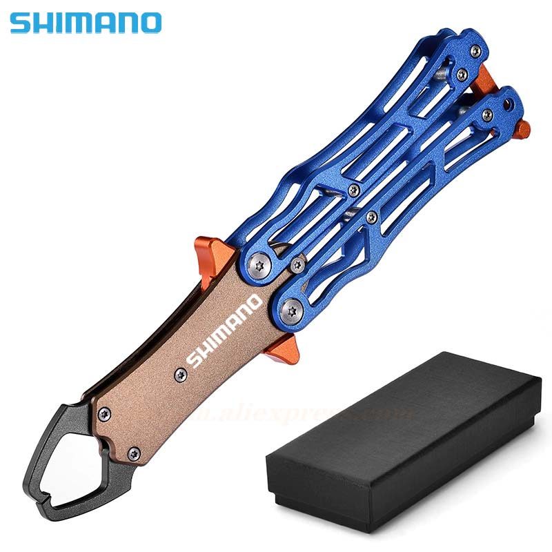 SHIMANO ชิมาโน่ พับได้อลูมิเนียม อุปกรณ์ตกปลาและล่าปลาแบบอเนกประสงค์