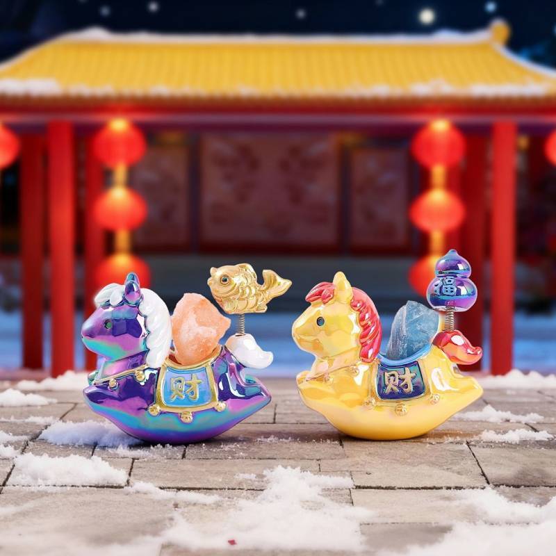 Shop New Win Instant Success Energy Crystal Blind Box Hand-Made Zodiac Good Meaning Car Desktop Deco