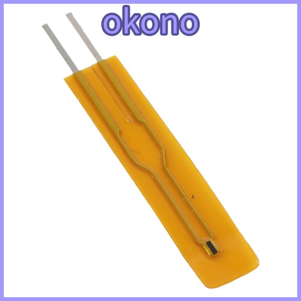 OKONO 50PCS MF55 B3950 เทอร์มิสเตอร์, 100K MF55-104F-B3950-L25(100K 3950) Thin Film Thermistor, Prec