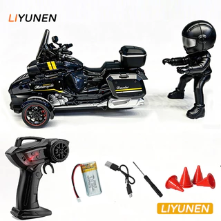 3WD RC Drift รถจักรยานยนต์รถ 2.4G รีโมทคอนโทรลสามล้อมอเตอร์ Beetle รุ่นไฟฟ้า Emulation รถจักรยานยนต์ของเล่นเด็ก