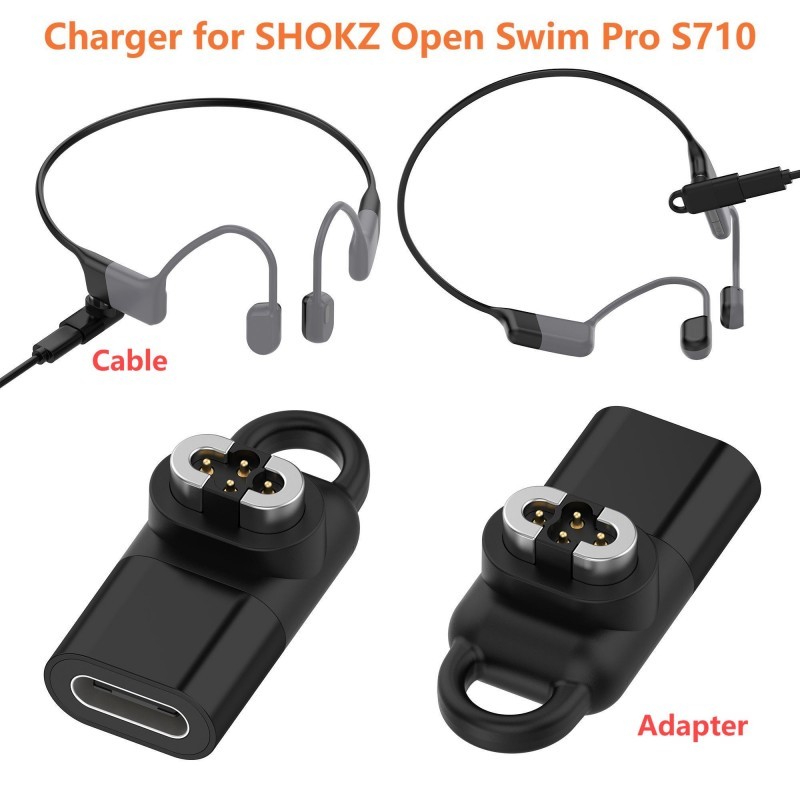 อะแดปเตอร์ชาร์จ USB สําหรับ SHOKZ OpenSwim Pro S710 สาย AdapterCharger Converter สําหรับ Shokz Charg