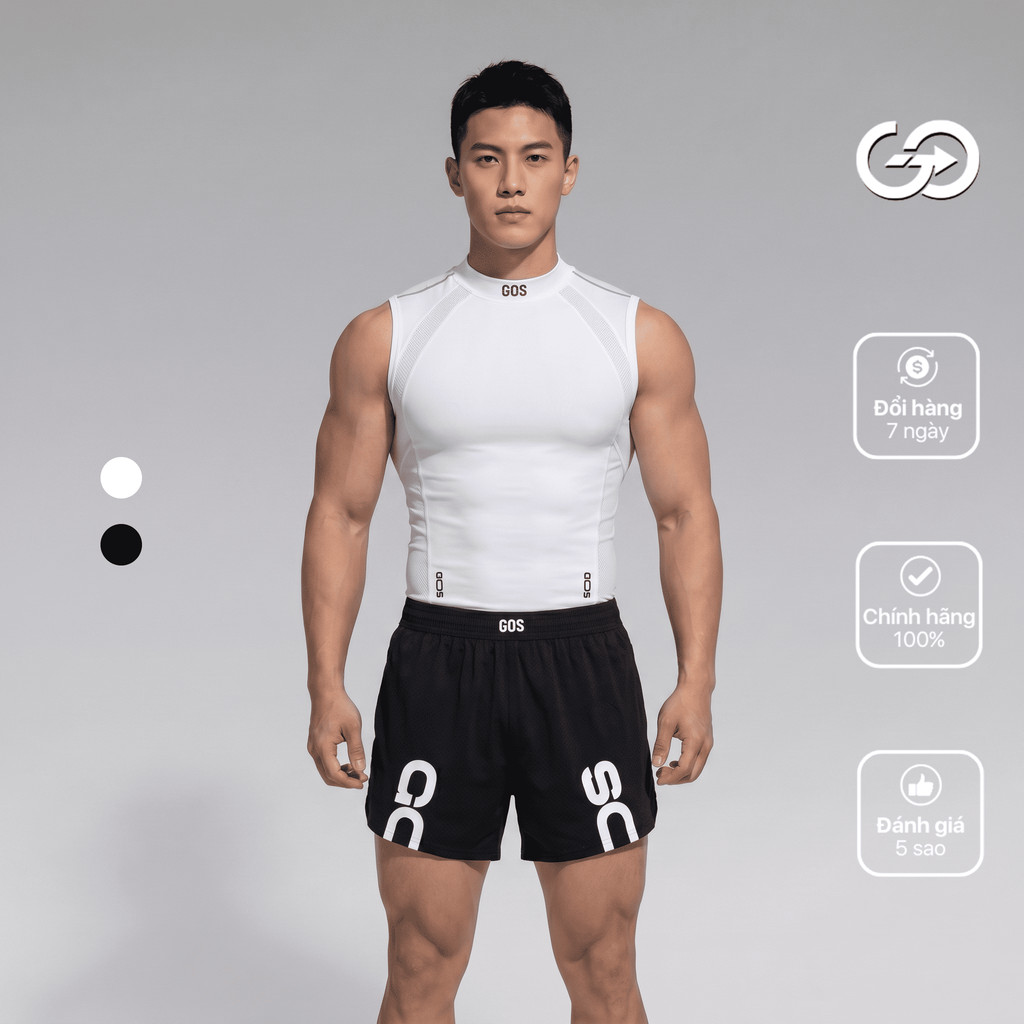 GOS Helios S23 เสื้อกล้ามทรงเข้ารูป (SUPER Huging)