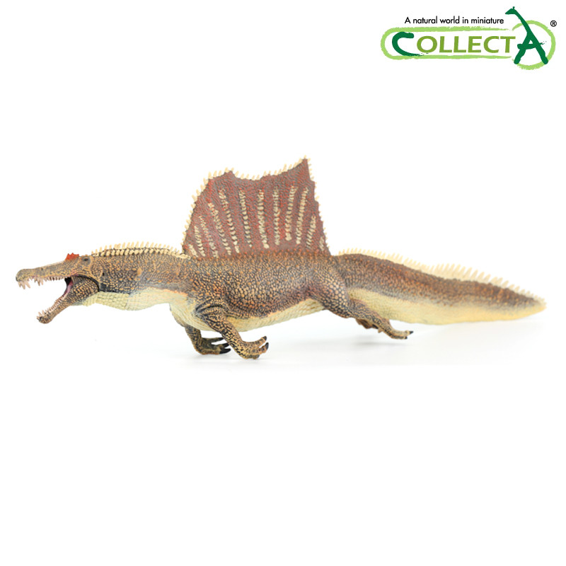CollectA Figure Spinosaurus Swimming with Movable Jaw – Deluxe 1:40 Dinosaur Animal Model 88944