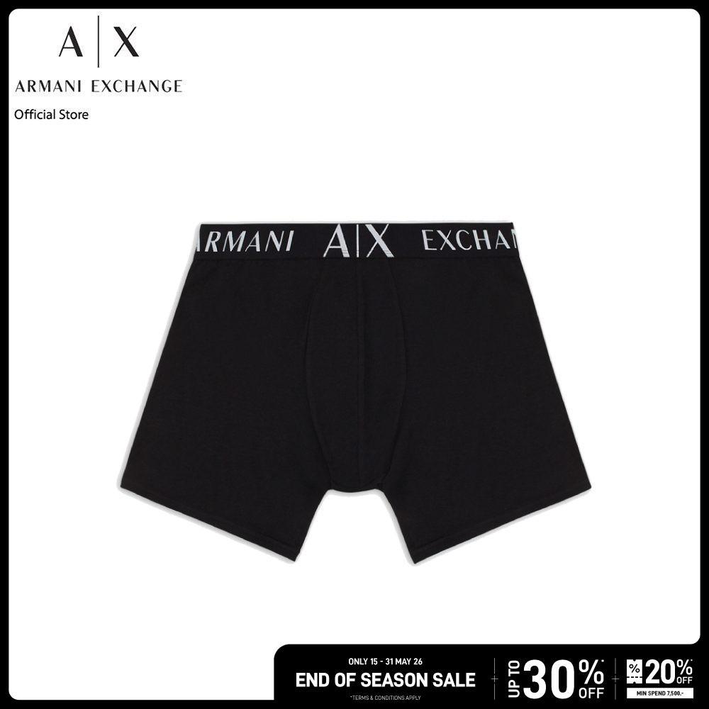 AX Armani Exchange กางเกงในผู้ชาย รุ่น AX 956006 CC28200020 - สีดำ