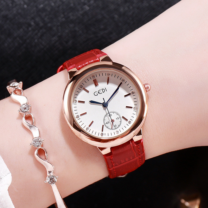 GEDI Diamond Ladies Watch เวอร์ชั่นเกาหลี นาฬิกาที่หรูหรา