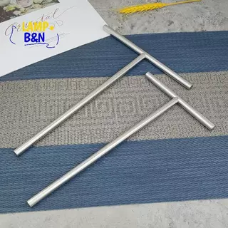 [B&N] ไม้พายเครป Spreader แพนเค้ก T Maker เครื่องมือ Turner เครื่องครัวเค้กรูปร่าง Rake Pan ชุดทําสแตนเลส Sti Icing Brownie [ใหม่]