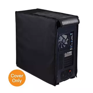 ผ้าคลุมกันฝุ่นพีซีตั้งโต๊ะกันน้ํา PeaceShells ซิปสําหรับ Mid/Full Tower TH