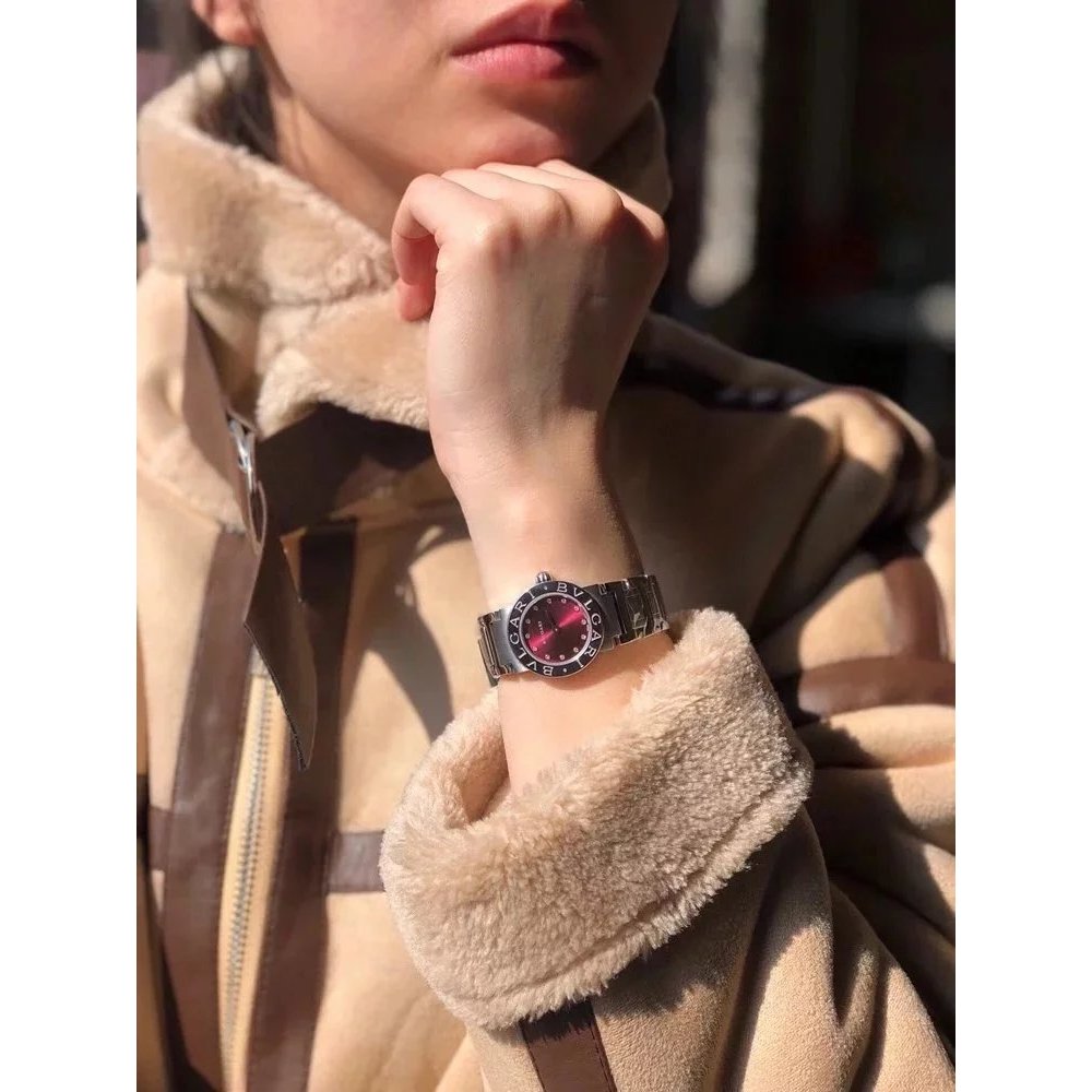 1: 1 Original Label Real Shot, A Series Regent Diamond นาฬิกาผู้หญิง Rose Gold 26 หน้าปัดขนาดเล็กสุภ