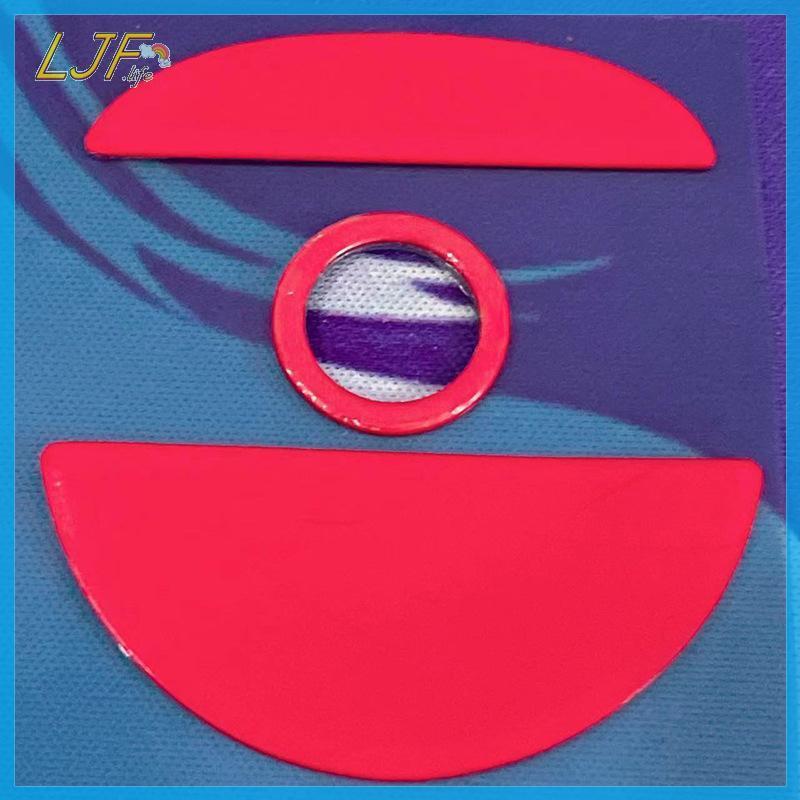 LJF 1 ชุด Mouse Feet Skates Pads สําหรับ Ajazz AJ199 Mouse Foot Pad สติกเกอร์กันลื่น