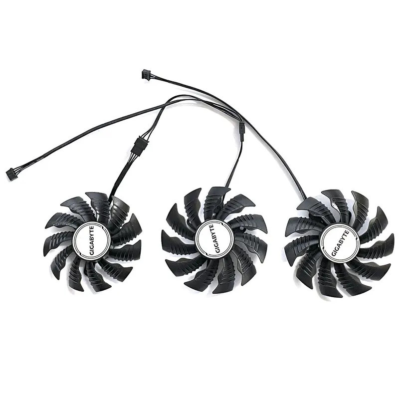 3FAN PLA09215S12H T129215BU 4PIN 87 มม.82 มม.สําหรับ Gigabyte RTX 3070 3080 Ti RTX 3090 Vision OC 3X