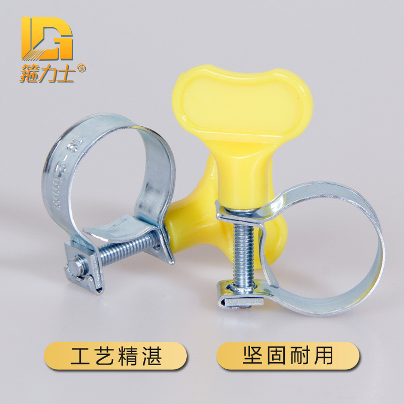 จับชุบสังกะสีมินิคอห่วงขนาดเล็กที่มีประสิทธิภาพหนีบท่อน้ํามัน bz5ถาม