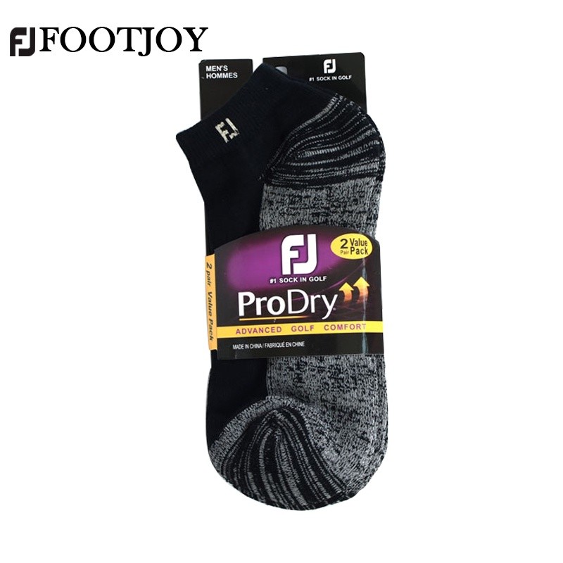ถุงเท้ากอล์ฟ FootJoy มืออาชีพ ดูดซับเหงื่อสำหรับผู้ชาย 2 คู่